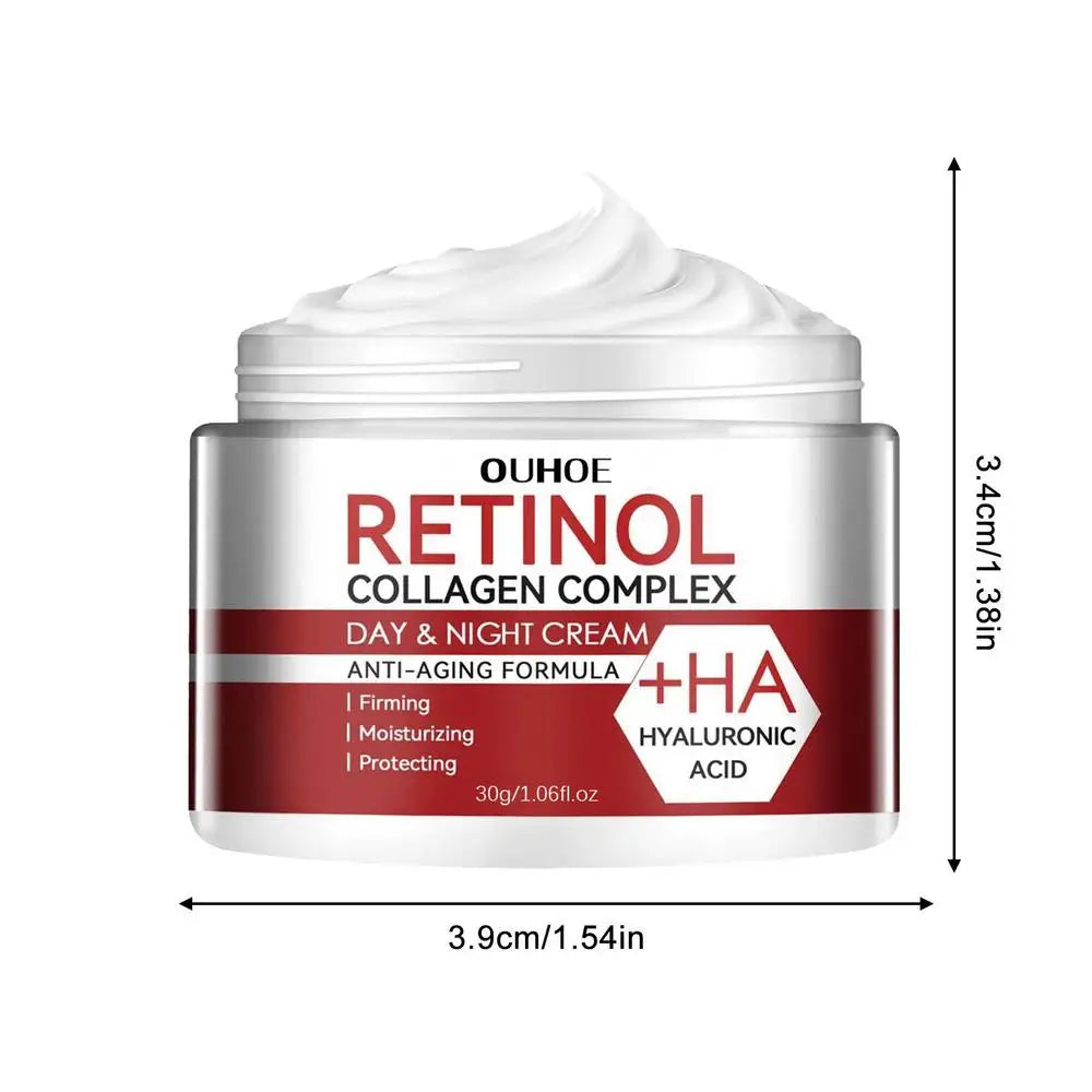 1Pcs 30G Retinols Facial Skin Care Face Cream Eye Serum Firming Lifting Anti-Aging Reduce Wrinkle Fine Lines