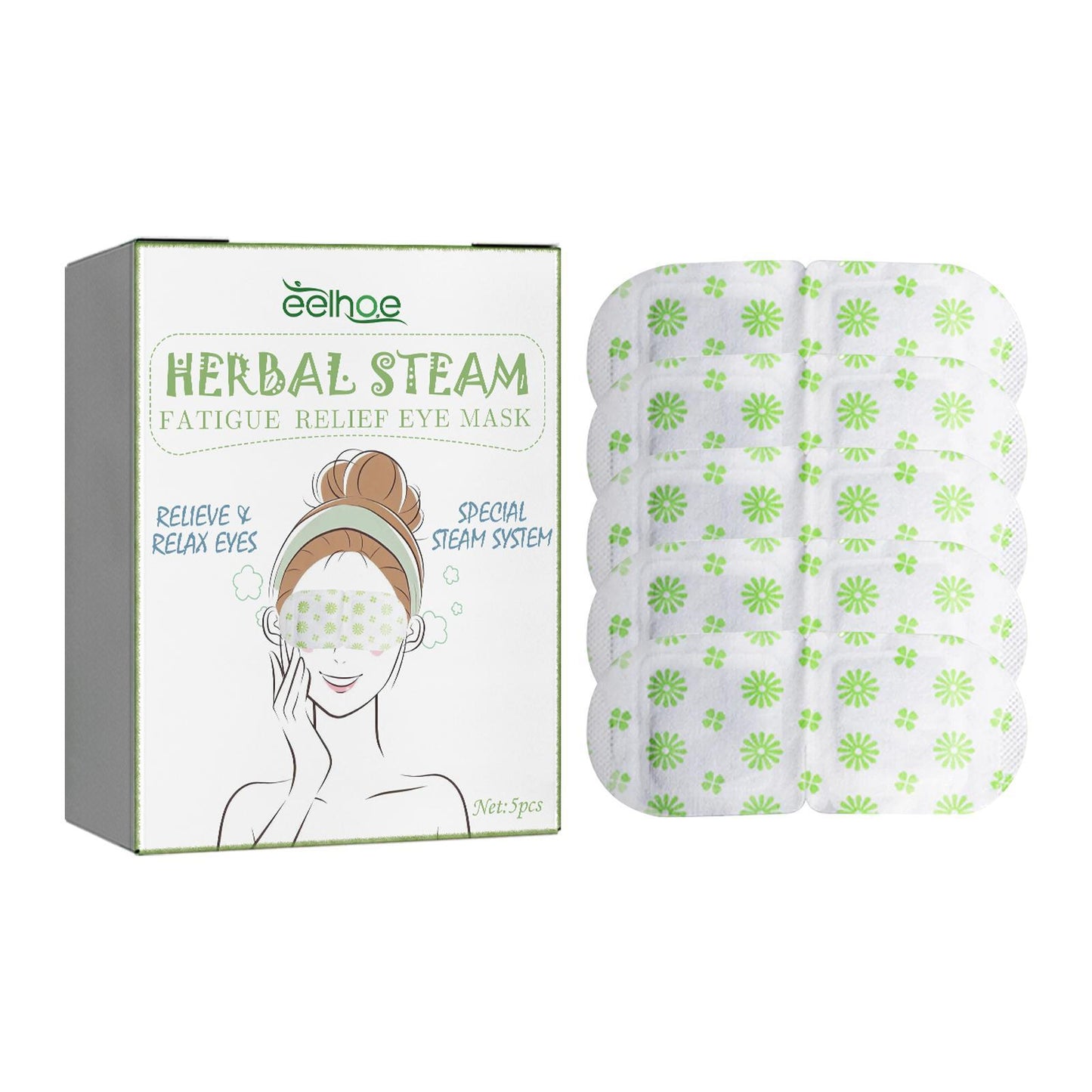 5-Pack Self-Heating Steam Eye Masks