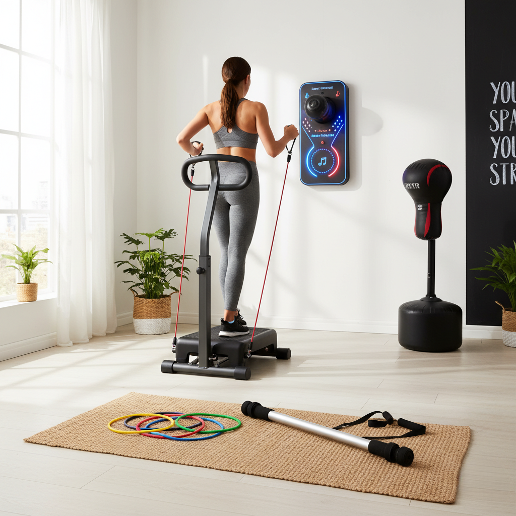 Build Your Ultimate Home Gym: Diverse Tools for Strength, Cardio, and Flexibility