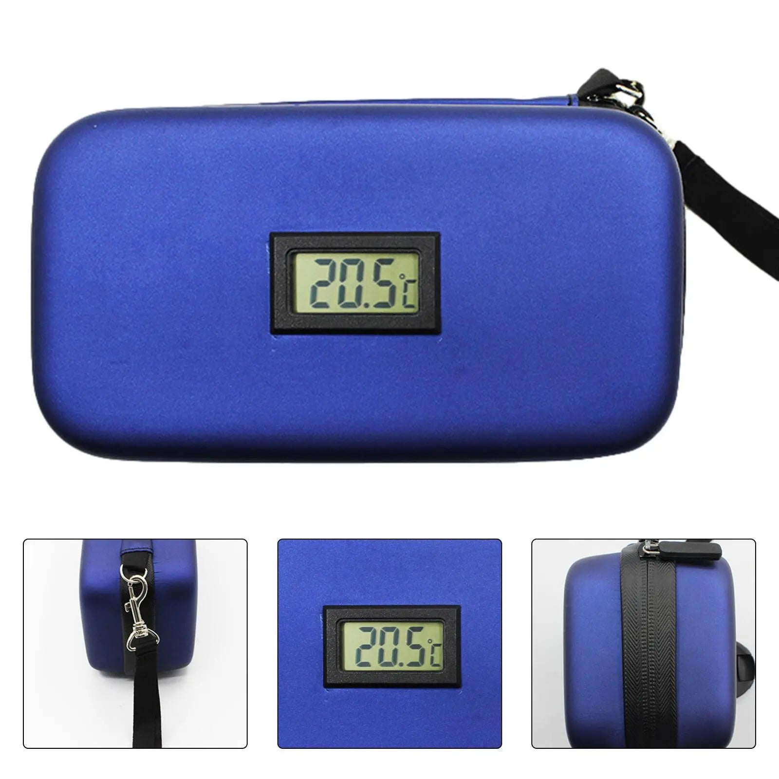 In-Sulin Thermometer Bag Insul-In Cooler Travel Portable Case Diabetes Carrying Bag Keep Medicine Cool Vial Storage Organizer