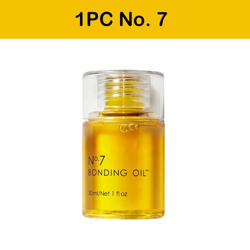30Ml No. 7 Bonding Oil Original Hair Care Repair Damaged Essential Oil Conditioners Increase Shine Softness Color Vibrancy Frizz