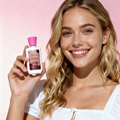 Travel Body Care Set – Cherry Blossom & Cotton Candy