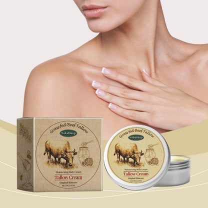 Nourishing Tallow Body Cream for Soft, Glowing Skin