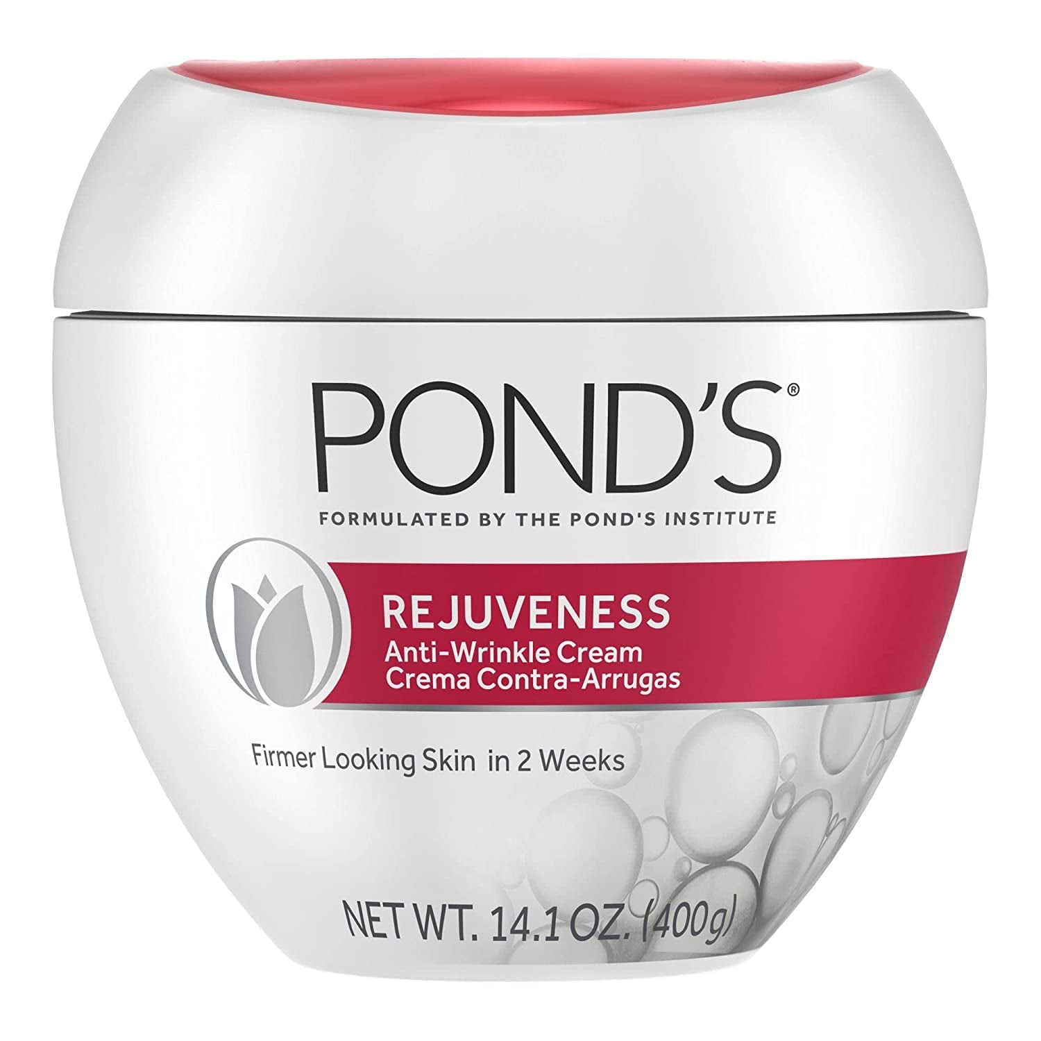 Rejuveness Anti-Wrinkle Face Cream with Alpha Hydroxy Acid and Collagen, 14.1 Oz