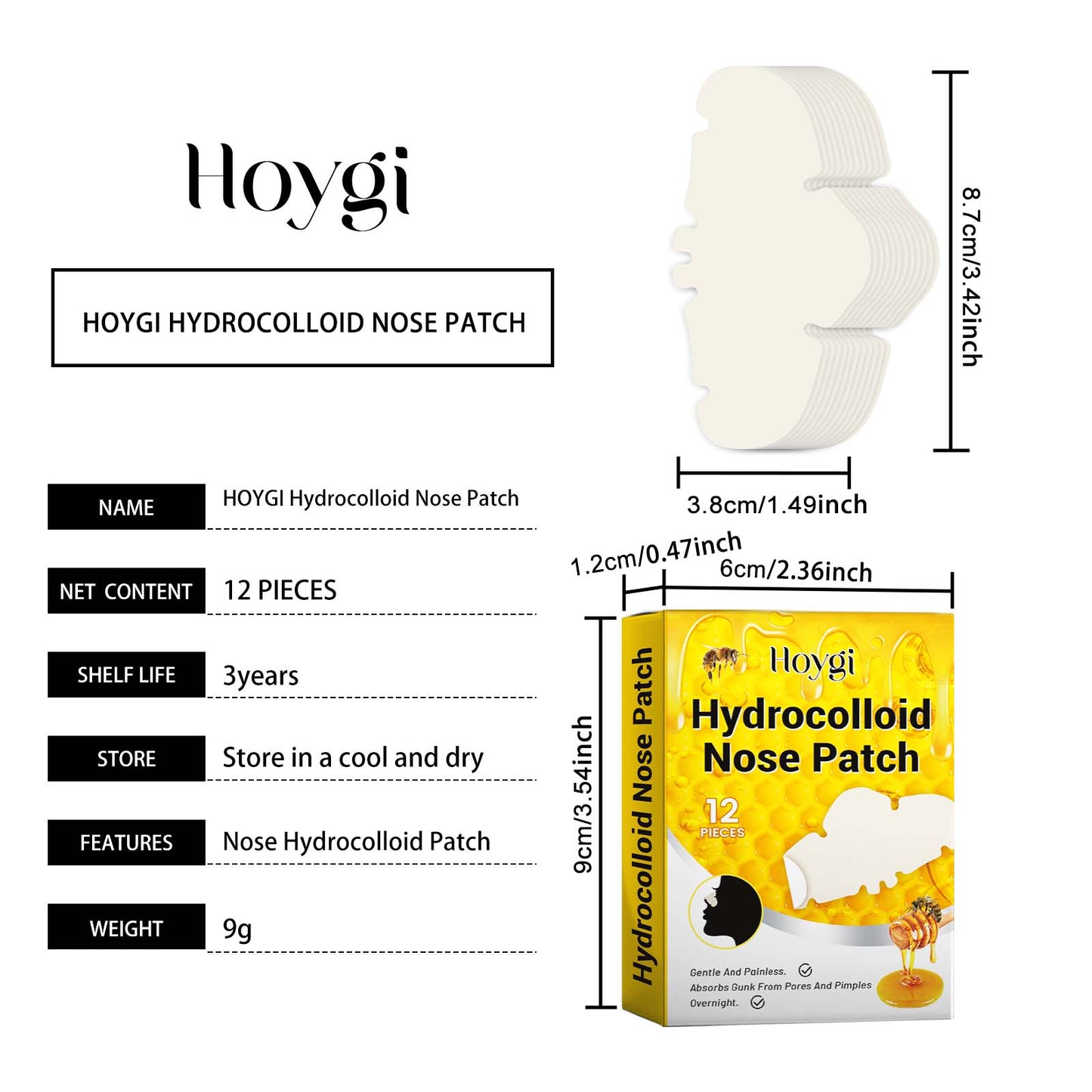 Invisible Pore Purifying Patches