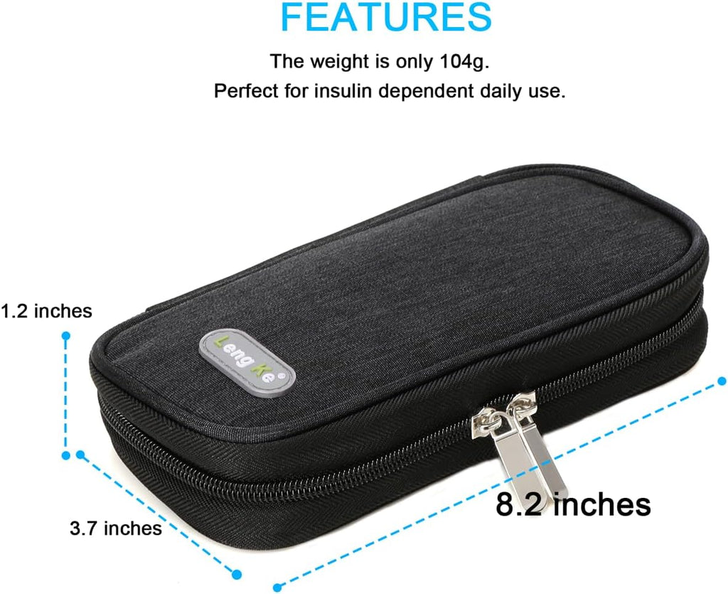 Insulin Cooler Travel Case, Portable Insulated Organizer for Insulin,Medica