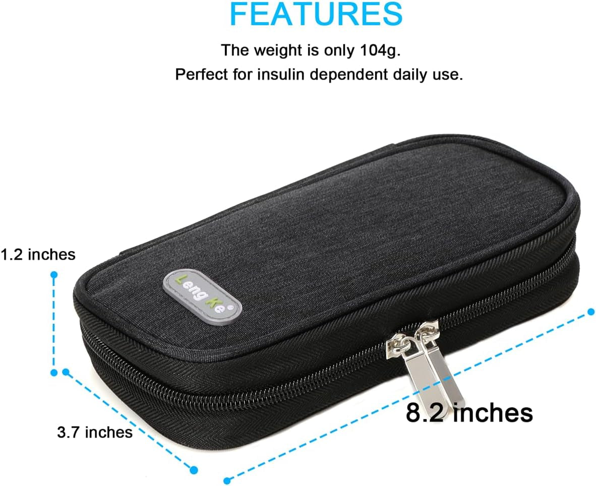 Insulin Cooler Travel Case, Portable Insulated Organizer for Insulin,Medica