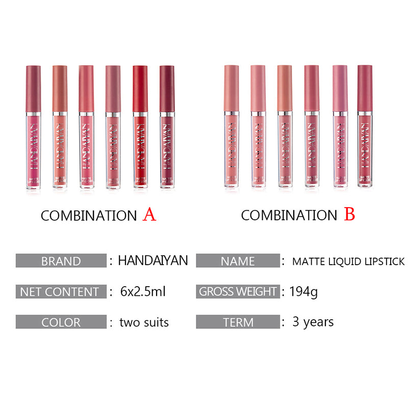 All-Day Bold Matte Lip Kit