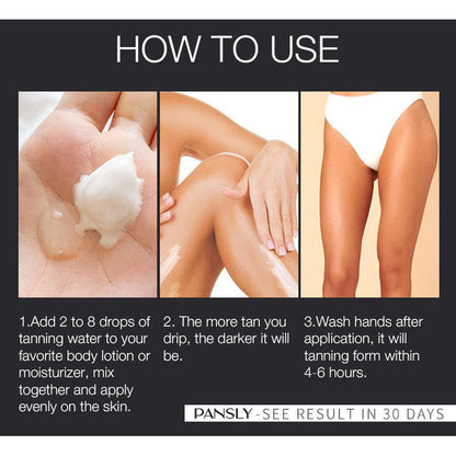 Natural Organic Tanning Oil Drops