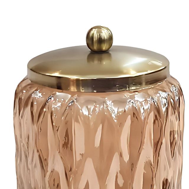 Amber Glass for a Warm, Inviting Space