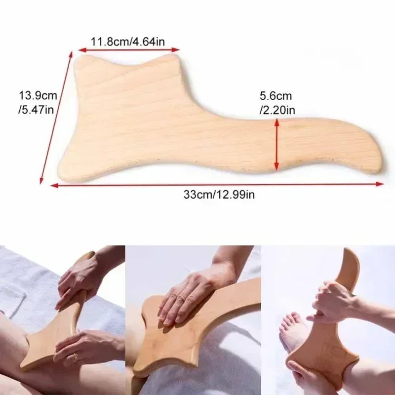 Massage Tools Wood Therapy for Body Contour Maderotherapy Cellulite Body Massager Roller Lymphatic Massage Wooden Massage Tools