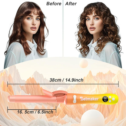 Effortless Bouncy Curls at Home