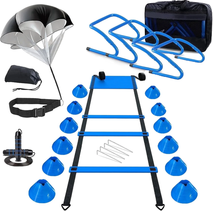 Adjustable Fitness Agility Training Stairs