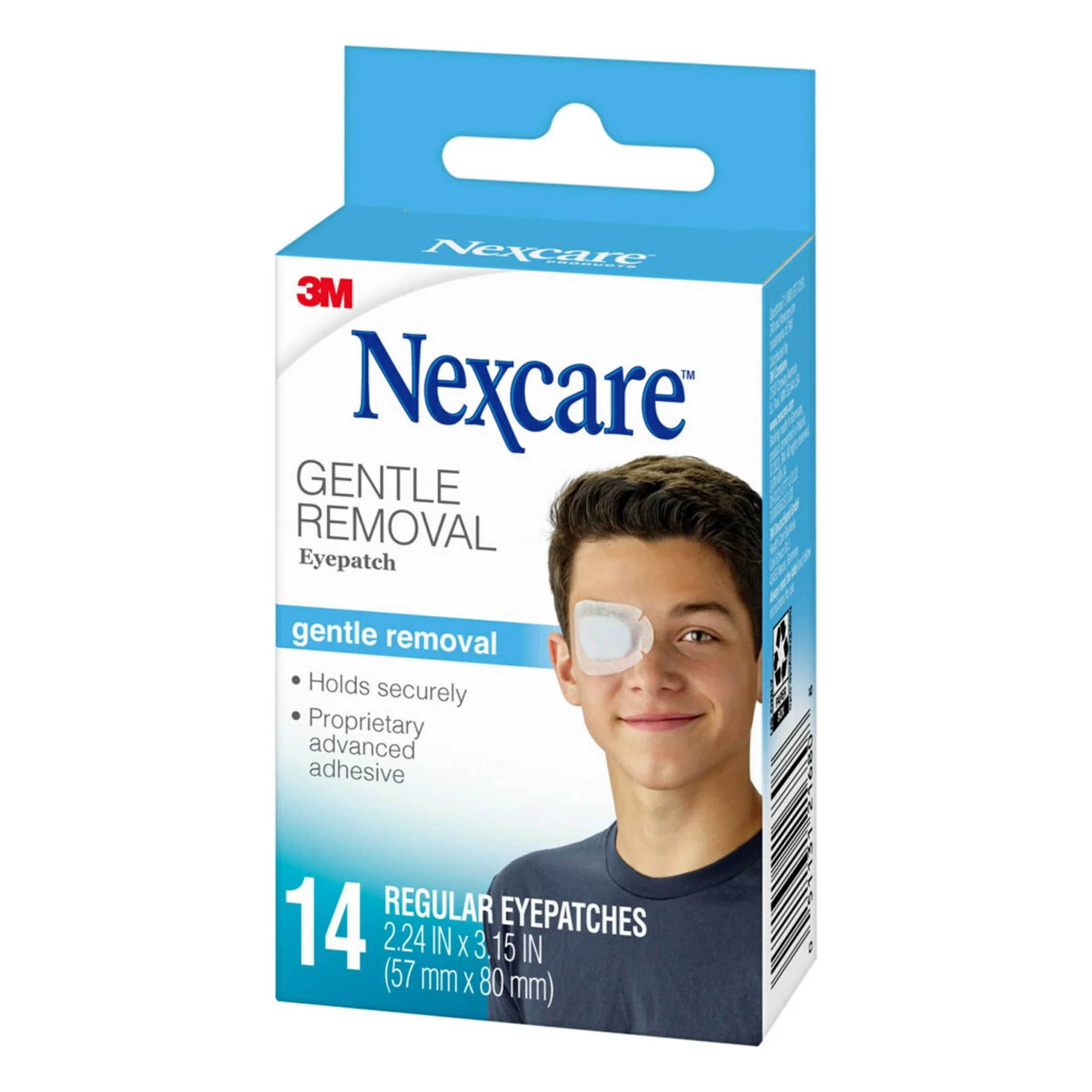 Nexcare Gentle Removal Eye Patch, Regular Eyepatches, 14 Ct.