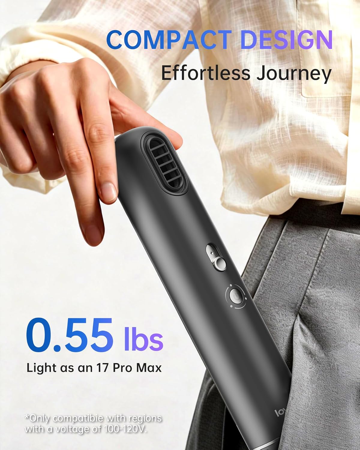 Compact Dryer for Effortless Style Anywhere