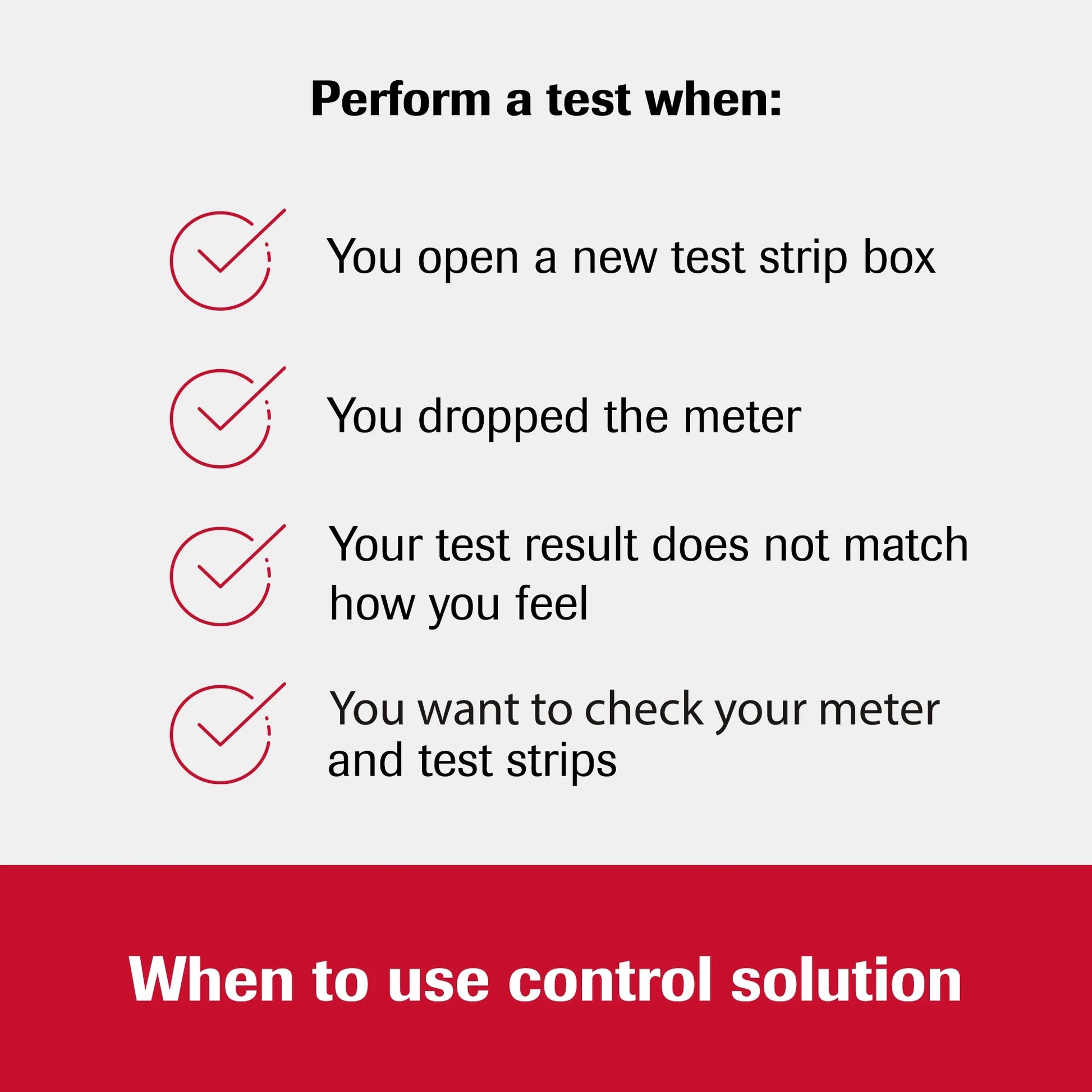 Guide Diabetes Control Solution for Diabetic Blood Glucose Monitoring (Level 1 & 2 for Guide and Guide Me Test Meters)