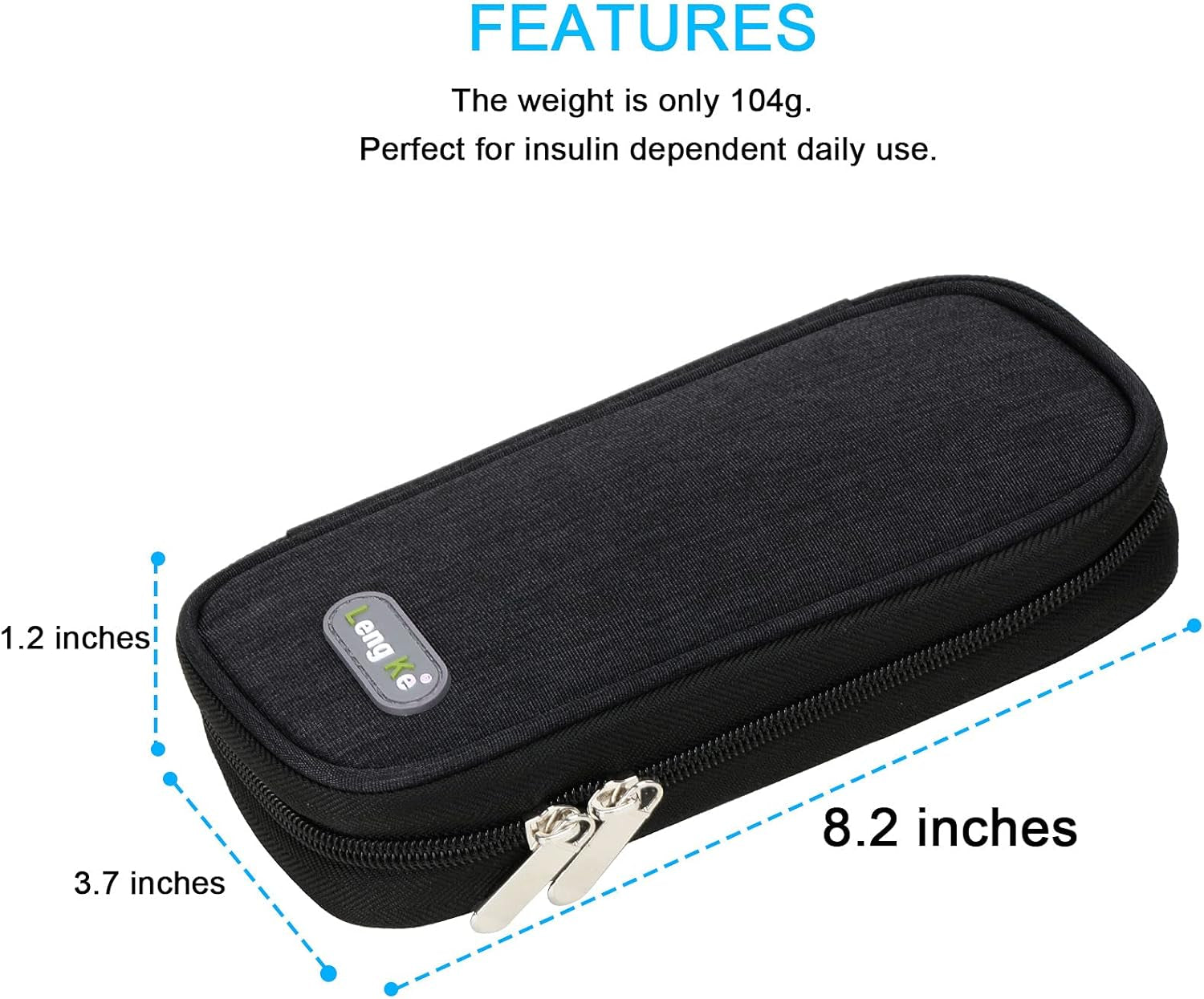 Insulin Cooler Travel Case, Portable Insulated Organizer for Insulin,Medica