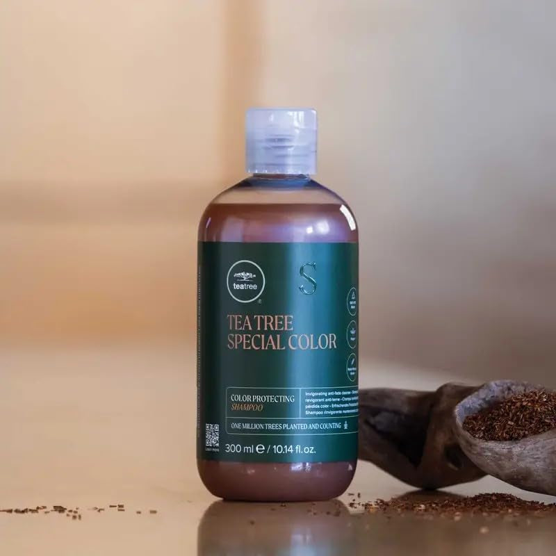 Tea Tree Special Color Shampoo, Gently Cleanses, Protects Hair Color, for Color-Treated Hair