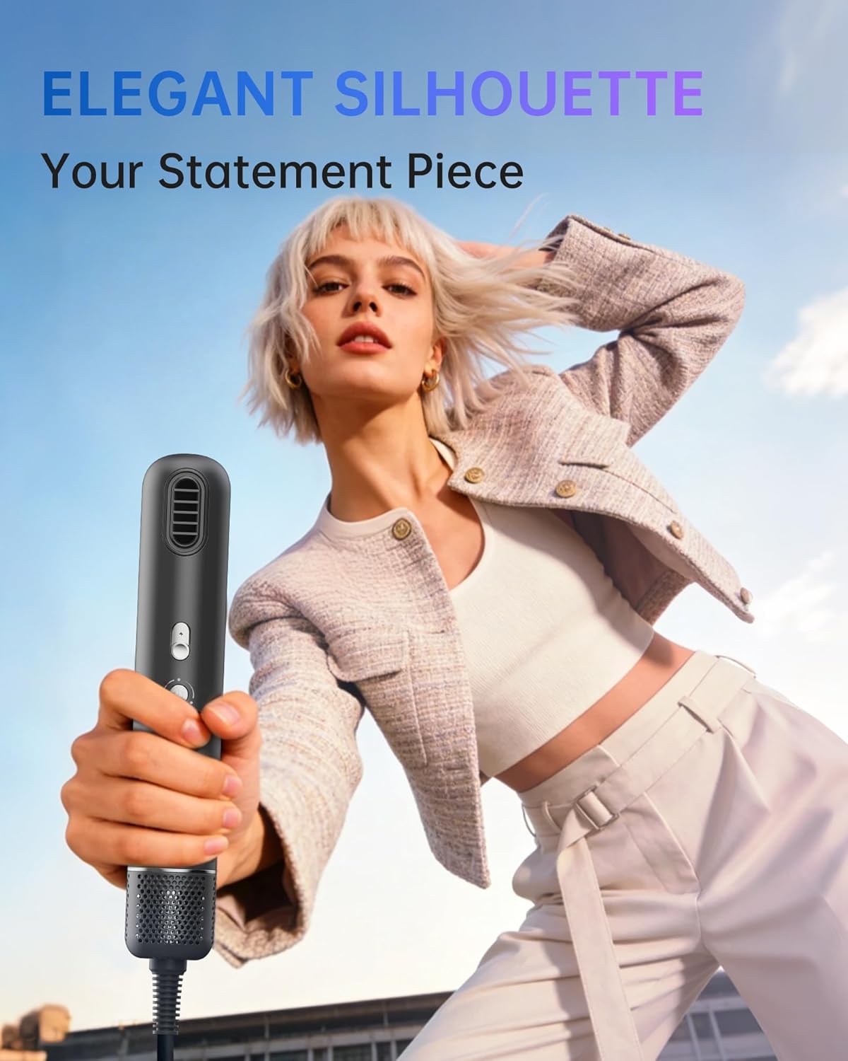 Compact Dryer for Effortless Style Anywhere