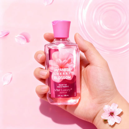 Travel Body Care Set – Cherry Blossom & Cotton Candy