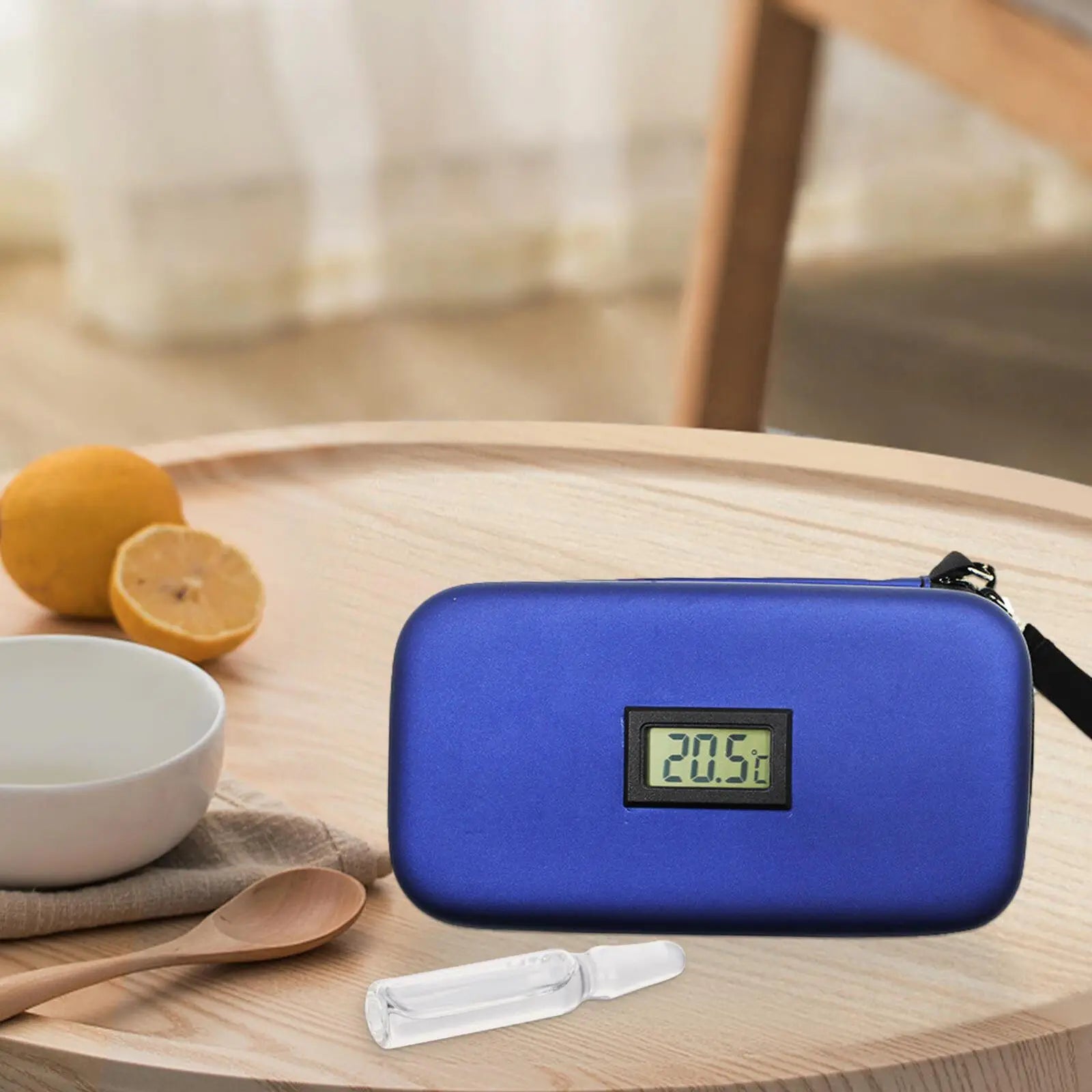 In-Sulin Thermometer Bag Insul-In Cooler Travel Portable Case Diabetes Carrying Bag Keep Medicine Cool Vial Storage Organizer