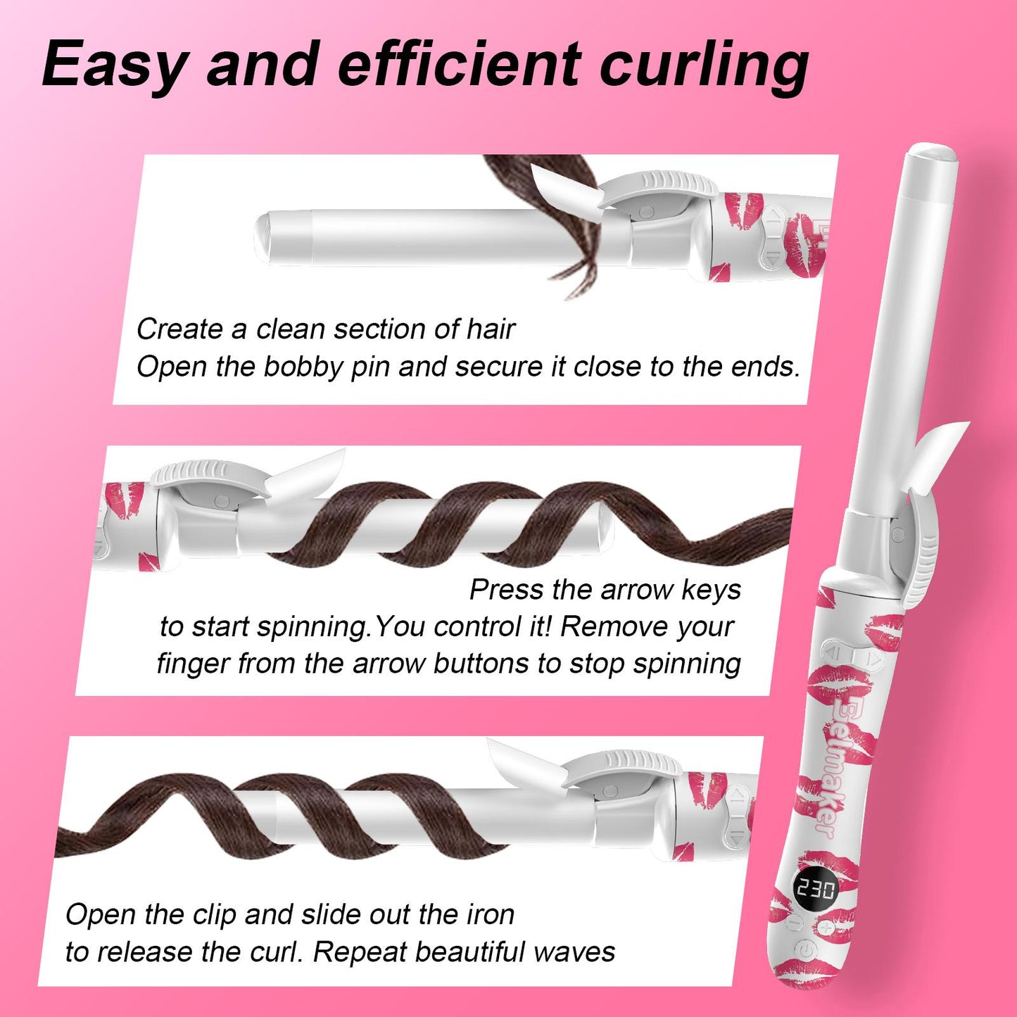 Effortless Bouncy Curls at Home