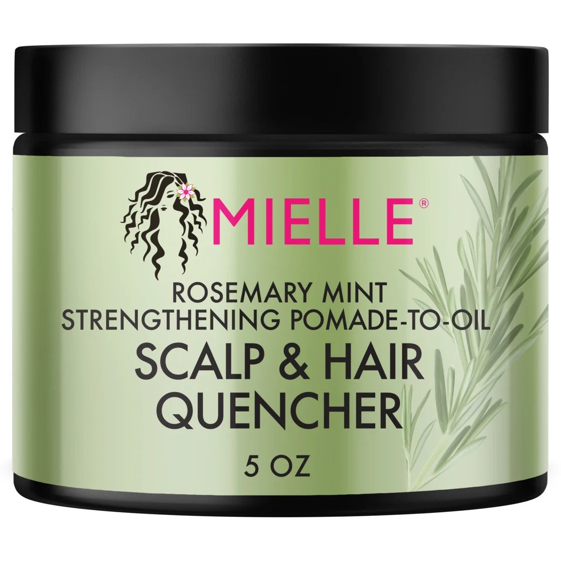 Mielle Rosemary Mint Strengthening Pomade-To-Oil Scalp Quencher - 5 Oz.