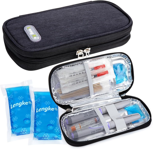 Insulin Cooler Travel Case, Portable Insulated Organizer for Insulin,Medical