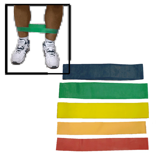 Workoutz 5-Piece Ankle Resistance Band Set | Mini Bands