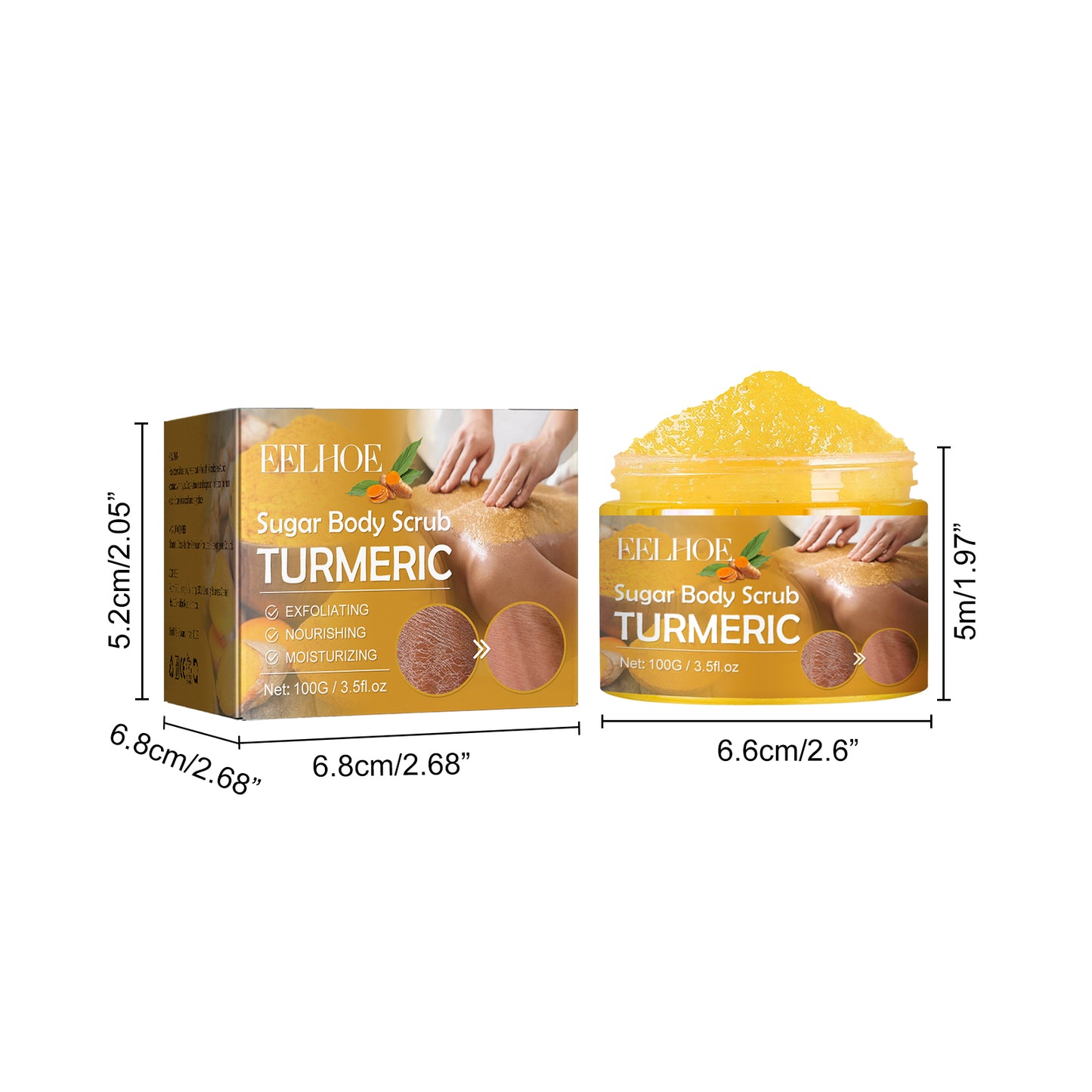 Nourishing Turmeric Body Scrub