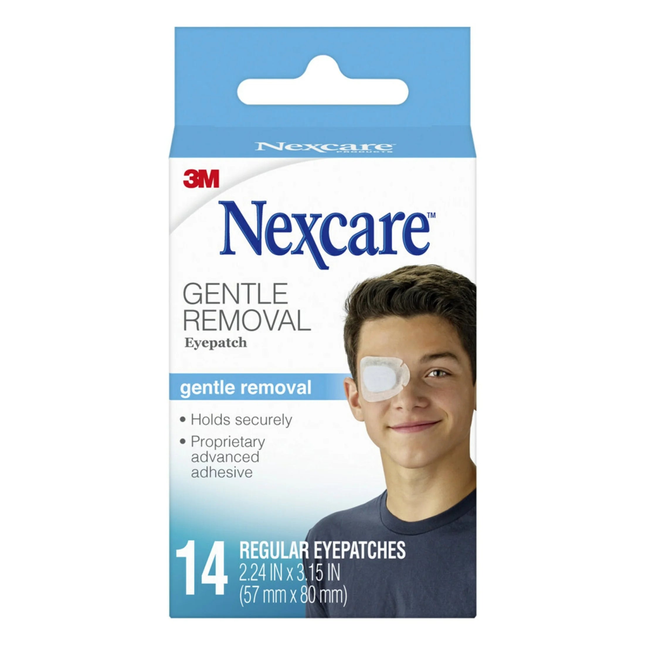 Nexcare Gentle Removal Eye Patch, Regular Eyepatches, 14 Ct.