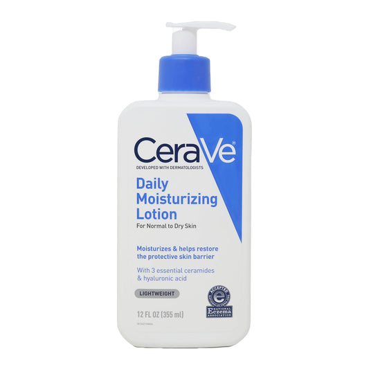 Cerave Daily Moisturizing Lotion with Hyaluronic Acid, 12 Oz