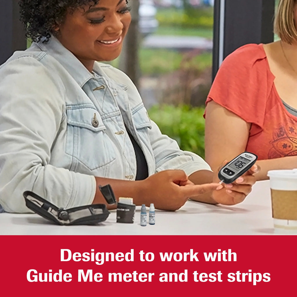 Guide Diabetes Control Solution for Diabetic Blood Glucose Monitoring (Level 1 & 2 for Guide and Guide Me Test Meters)