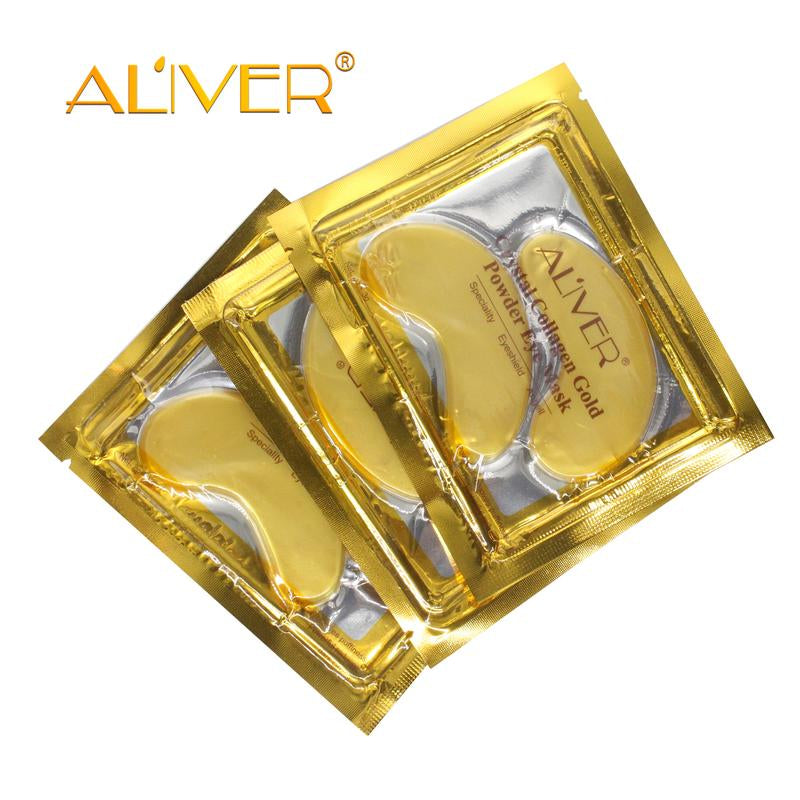 Aliver Gold Eye Treatment Masks (Available in 10, 25, or 30 Packs)